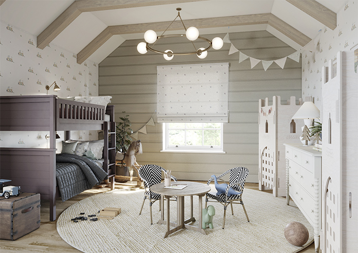 Jurassic Joust, Knights Way Knightly - Twist&Fit Roman Blind - Image 6